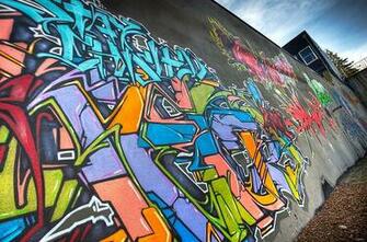 Graffiti Spray Paint Wallpaper