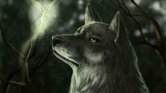 Dark Wolf Wallpaper