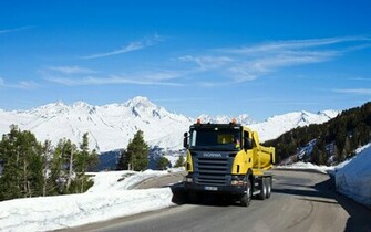 Scania Truck Wallpaper Blazing Desktop