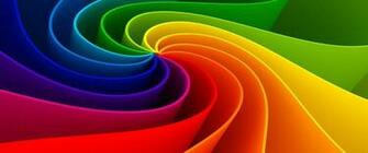 Colourful Rainbow Coloured Swirl Wallpaper Backround 4k Cropped