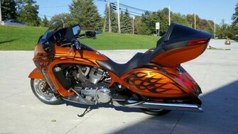 Over For The Victory Arlen Ness Vision Motorcycle Long And