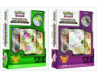 Pokemon Tcg Mew And Shaymin Mythical Collection Box Victini