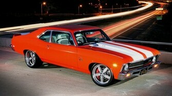 Muscle Cars Widescreen Chevy Nova Wallpaper Car