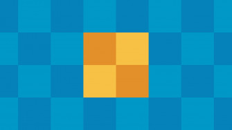 Orange And Teal Wallpaper