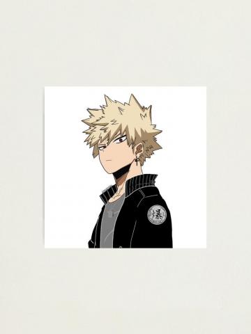 Bakugo Katsuki E Boy My Hero Academia Photographic Print By Lvpcy