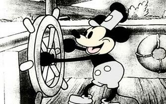 Mickey And Minnie Mouse Vintage Wallpaper