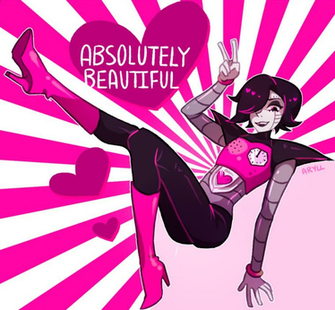 Undertale Mettaton Ex By Phantommarbles