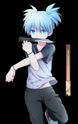 Shiota Nagisa Ansatsu Kyoushitsu Render By Azizkeybackspace On