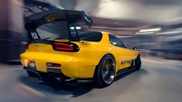Mazda Rx Fd Jdm Japanese Cars Yellow Sports Car