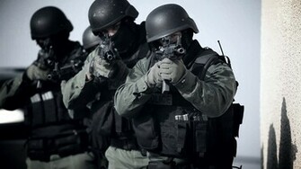 Wallpaper Swat For Desktop Police