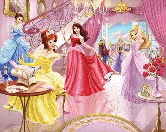 Beauty Disney Princess Wallpaper For Kids Room On Lovekidszone