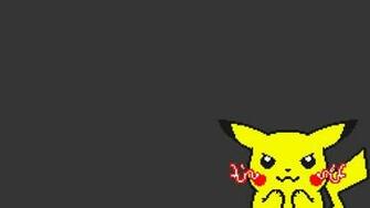 Pikachu Pokemon Red Silver Wallpaper