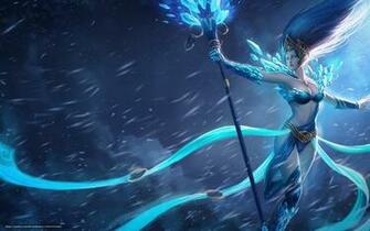 Gdefon Com Wallpaper Art Mage Enchantress Staff