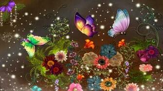 Fantasy Butterfly Wallpaper