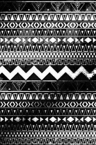 Black And White Aztec