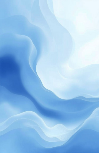 Abstract White Blue Wallpaper