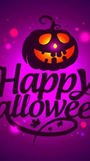 Happy Halloween Creepy Spooky Evil Pumpkin
