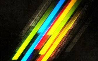 Abstract Wallpaper Retro Colorful