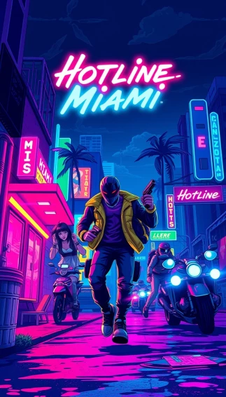 Hotline Miami Wallpaper Phone