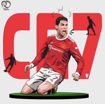 Manchester Utd Illustration