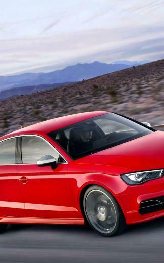 Wallpaper Audi S3 Red Side Samsung
