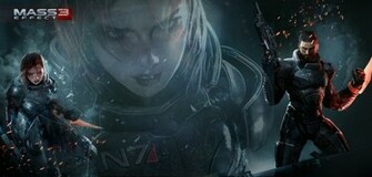 Just Walls Mass Effect Wallpaper
