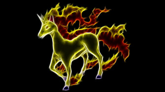 Rapidash By Theblacksavior D646qie Wallpaper