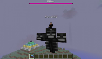 Herobrine S Pet Wither By Einahpets1007