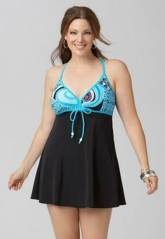 Plus Size Swimwear One Piece Swimsuits