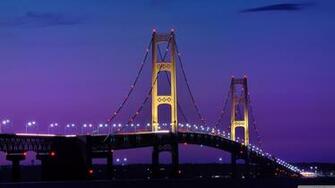 Mackinac Bridge Michigan 4k HD Desktop Wallpaper For Ultra