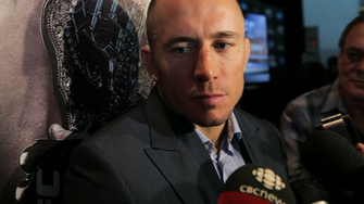 Georges St Pierre Eye Image