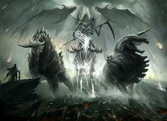 Digital HD Wallpaper Dark Fantasy Horror