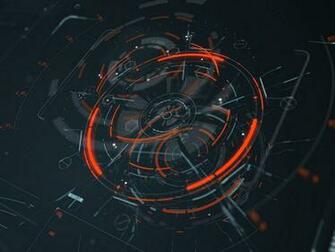 Wallpaper Hologram Scheme Sci Fi Digital