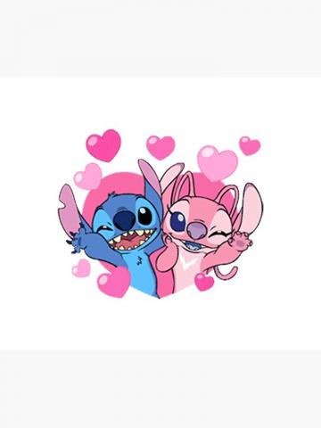 Stitch And Angel Duvet Cover By Deswaopbj