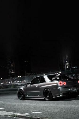 Ios7 Nissan Skyline Gtr Parallax HD iPhone iPad Wallpaper