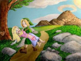 Through Hyrule Field By Mathayis