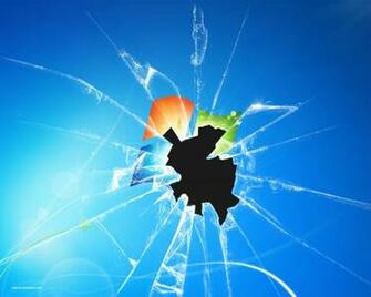 Broken Screen Wallpaper Windows Xp HD Background