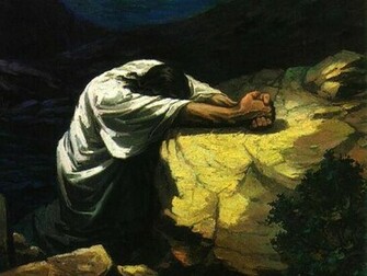 Jesus Christ Praying Wallpaper