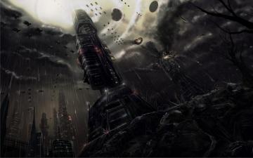 Sci Fi Dark Wallpaper And Background Image