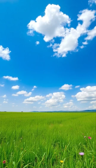 Open Field Wallpaper