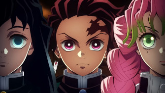 Tanjiro Kamado Muichiro Tokito And Mitsuri Kanroji