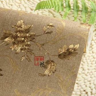 Wallpaper Modern Embossed Gold Papel De Parede