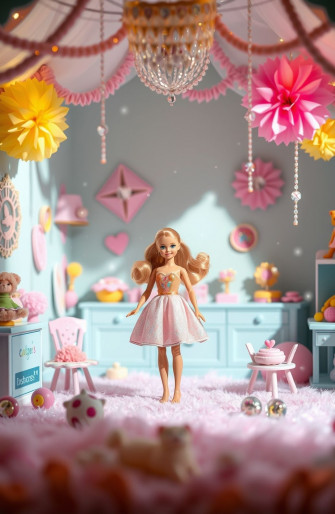 Cute Barbie Doll Wallpaper