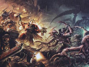 Blood Angels Wallpaper Action Adventure Game Cg Artwork Strategy