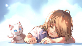 Anime Cat Wallpaper