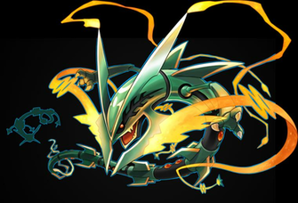 Mega Rayquaza By Silentgpanda