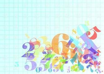 Arithmetic Abstract Background With Numbers Background