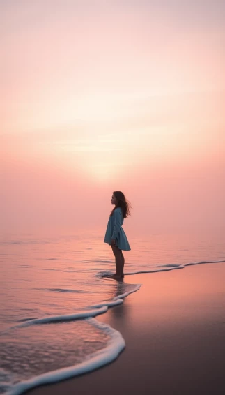 Alone Girl Photography Wallpaper