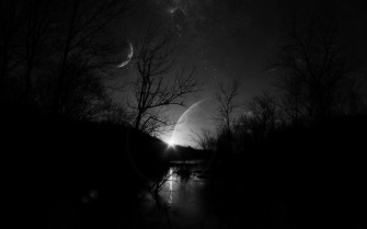 Cool Dark Background Wallpaper
