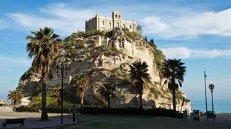 Tropea Castle Calabria Italy Wallpaper